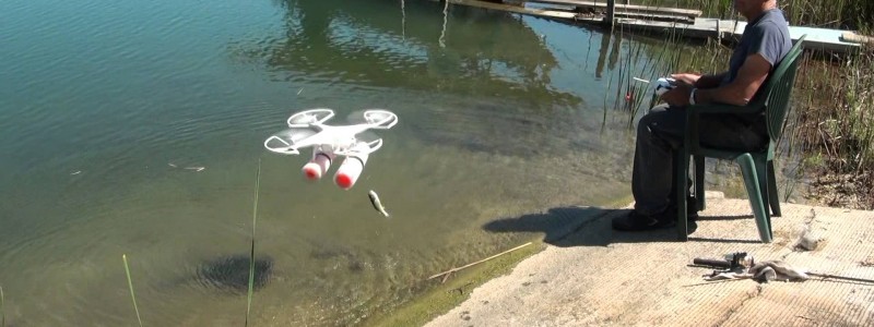 Drone fishing
